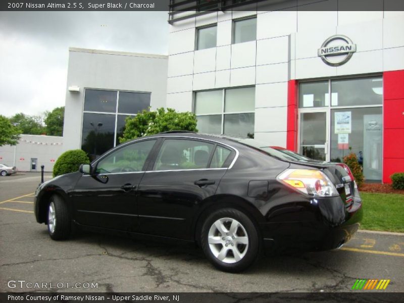 Super Black / Charcoal 2007 Nissan Altima 2.5 S