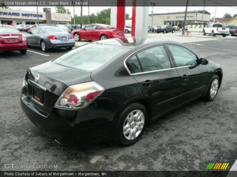 Super Black / Charcoal 2009 Nissan Altima 2.5