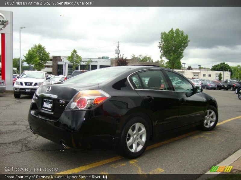 Super Black / Charcoal 2007 Nissan Altima 2.5 S