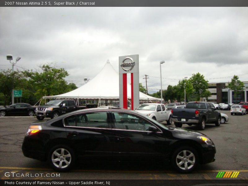 Super Black / Charcoal 2007 Nissan Altima 2.5 S