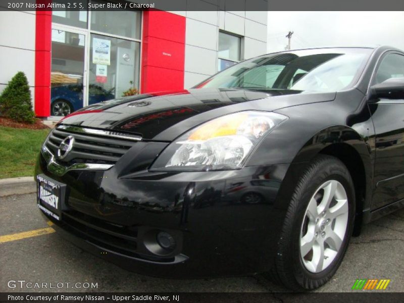 Super Black / Charcoal 2007 Nissan Altima 2.5 S