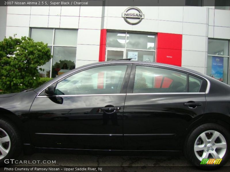 Super Black / Charcoal 2007 Nissan Altima 2.5 S