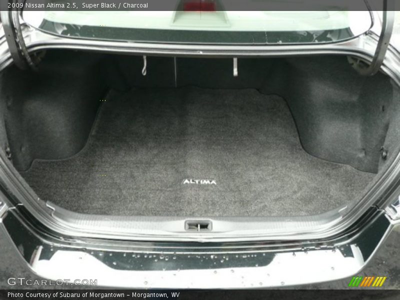Super Black / Charcoal 2009 Nissan Altima 2.5