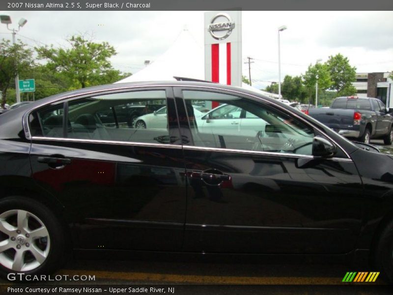 Super Black / Charcoal 2007 Nissan Altima 2.5 S