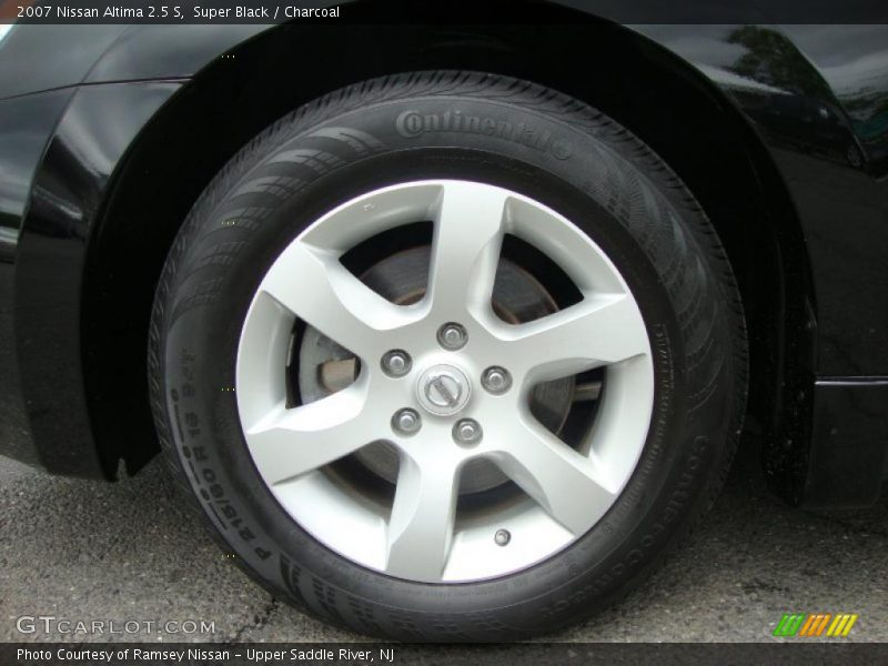 Super Black / Charcoal 2007 Nissan Altima 2.5 S