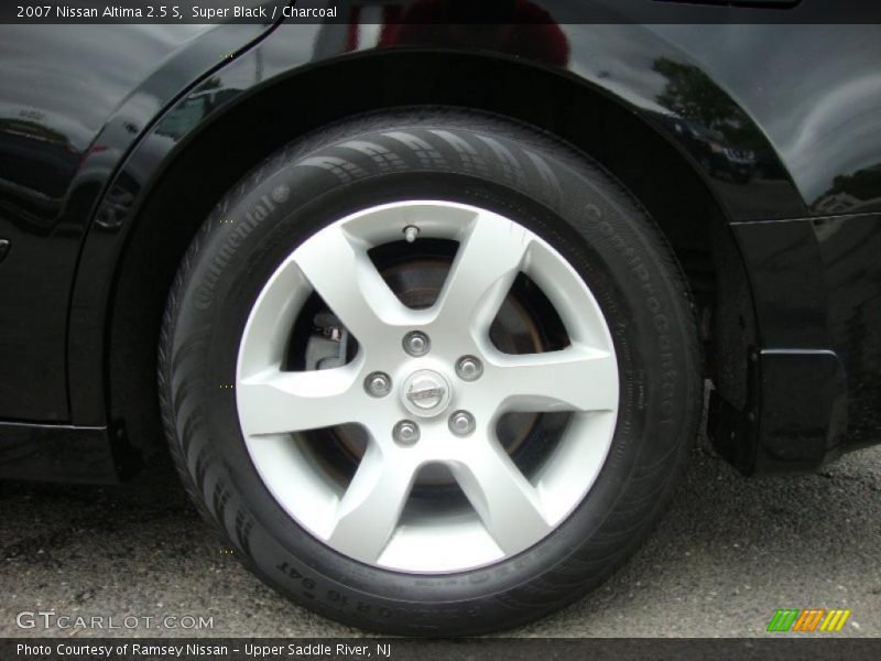Super Black / Charcoal 2007 Nissan Altima 2.5 S