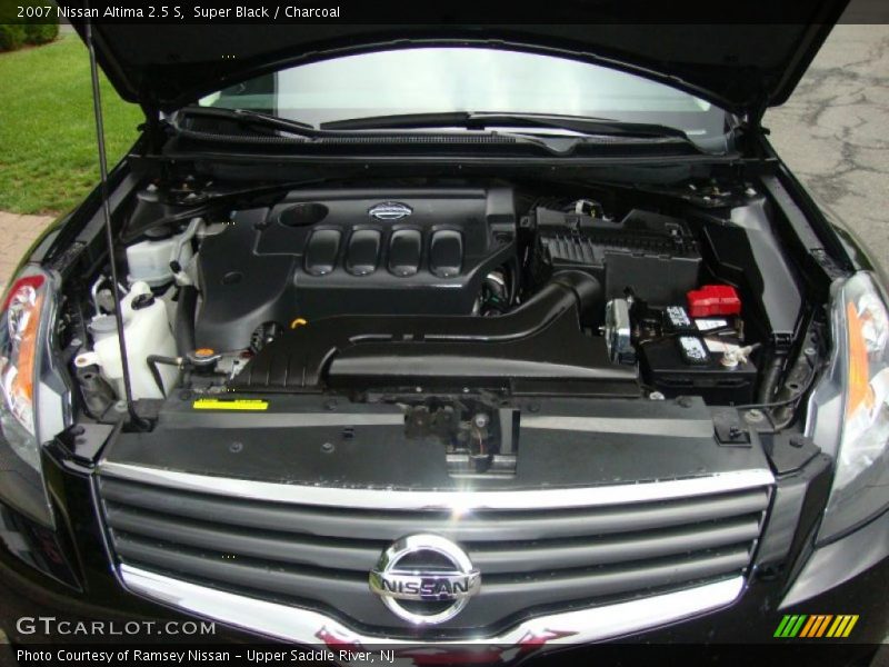 Super Black / Charcoal 2007 Nissan Altima 2.5 S
