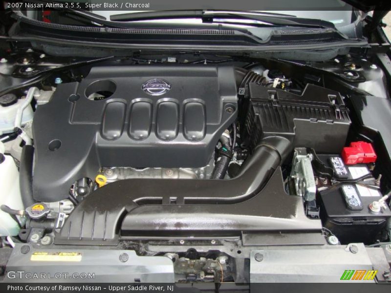 Super Black / Charcoal 2007 Nissan Altima 2.5 S