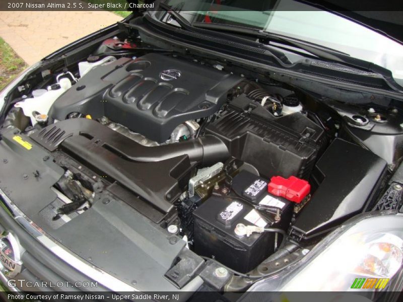 Super Black / Charcoal 2007 Nissan Altima 2.5 S