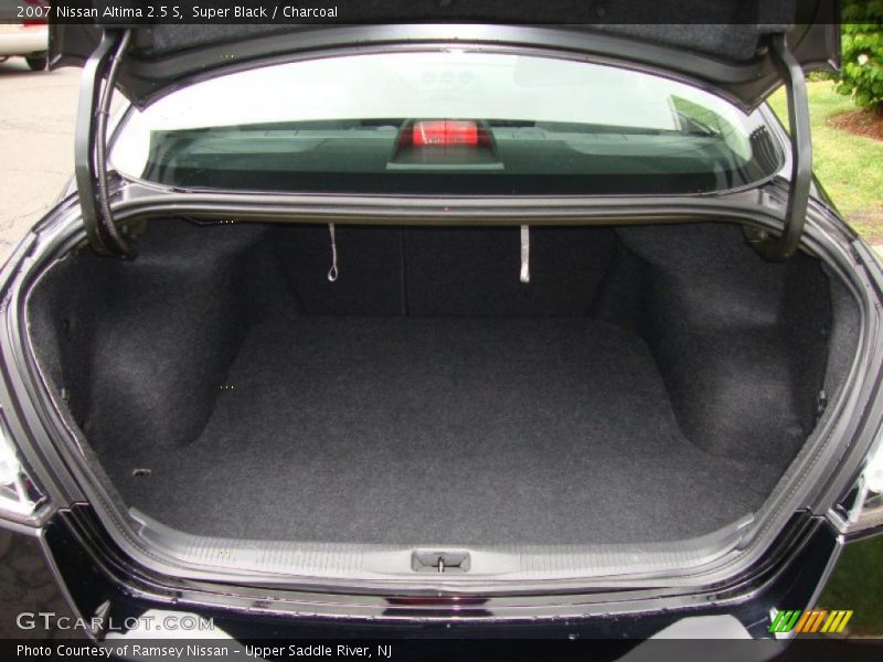 Super Black / Charcoal 2007 Nissan Altima 2.5 S