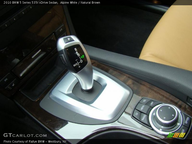 Alpine White / Natural Brown 2010 BMW 5 Series 535i xDrive Sedan
