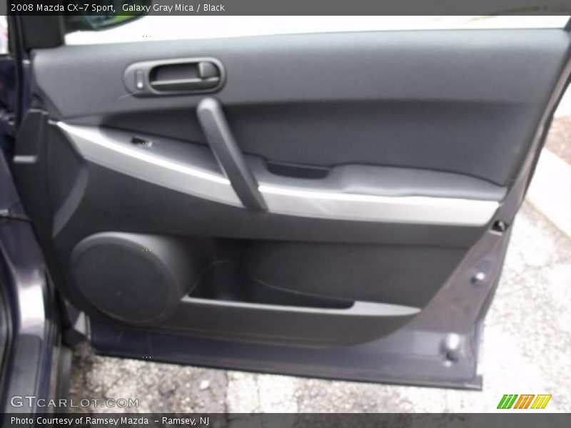 Galaxy Gray Mica / Black 2008 Mazda CX-7 Sport
