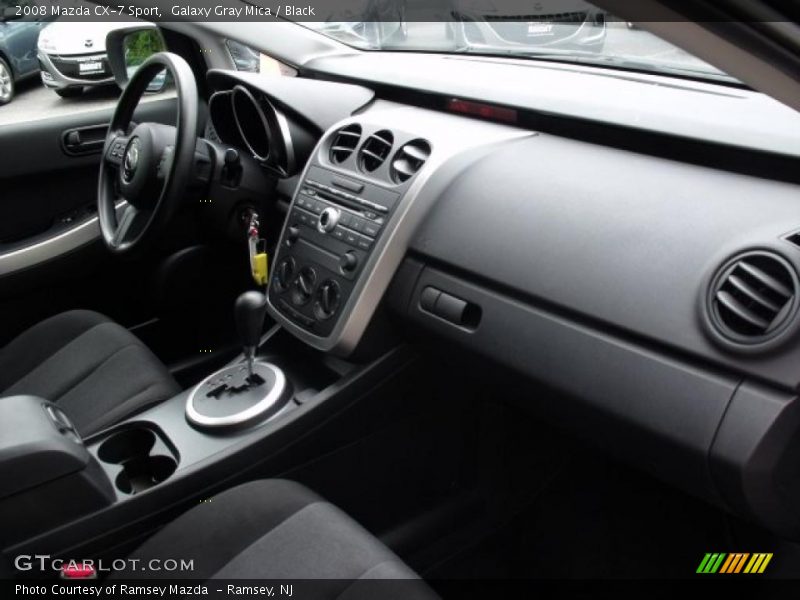 Galaxy Gray Mica / Black 2008 Mazda CX-7 Sport