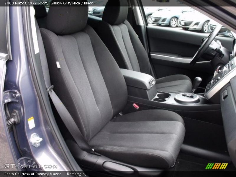Galaxy Gray Mica / Black 2008 Mazda CX-7 Sport