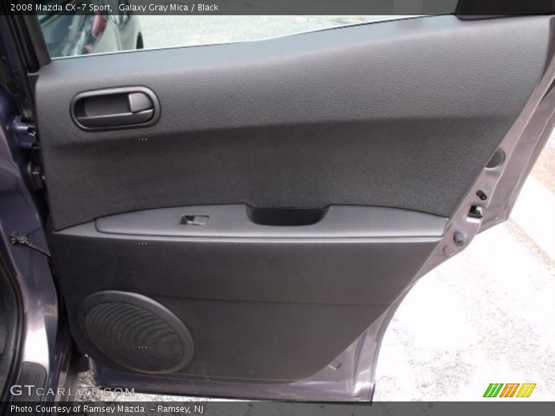 Galaxy Gray Mica / Black 2008 Mazda CX-7 Sport