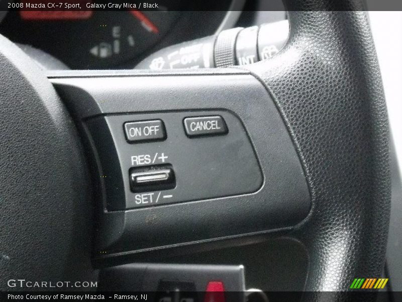 Galaxy Gray Mica / Black 2008 Mazda CX-7 Sport