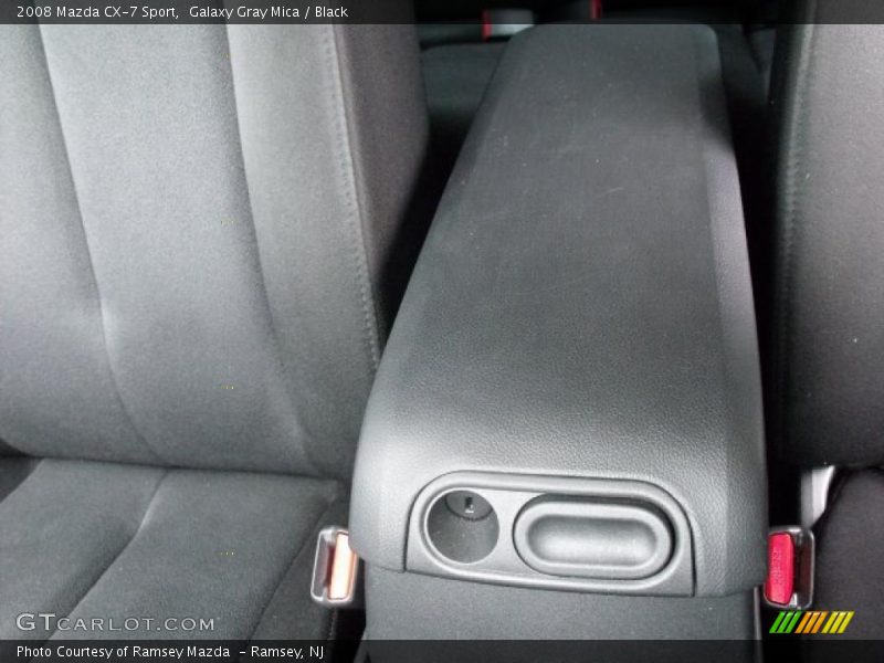 Galaxy Gray Mica / Black 2008 Mazda CX-7 Sport