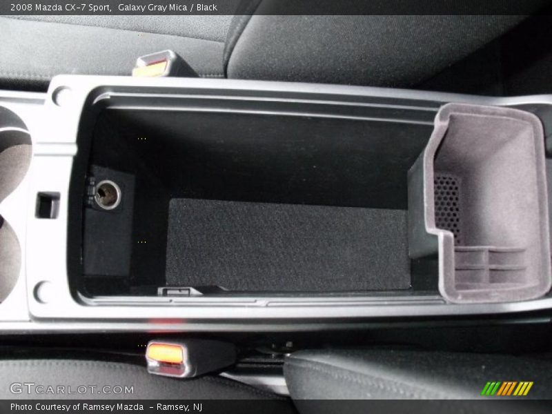 Galaxy Gray Mica / Black 2008 Mazda CX-7 Sport