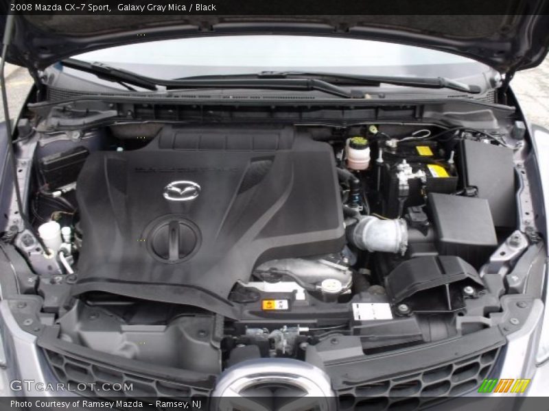 Galaxy Gray Mica / Black 2008 Mazda CX-7 Sport