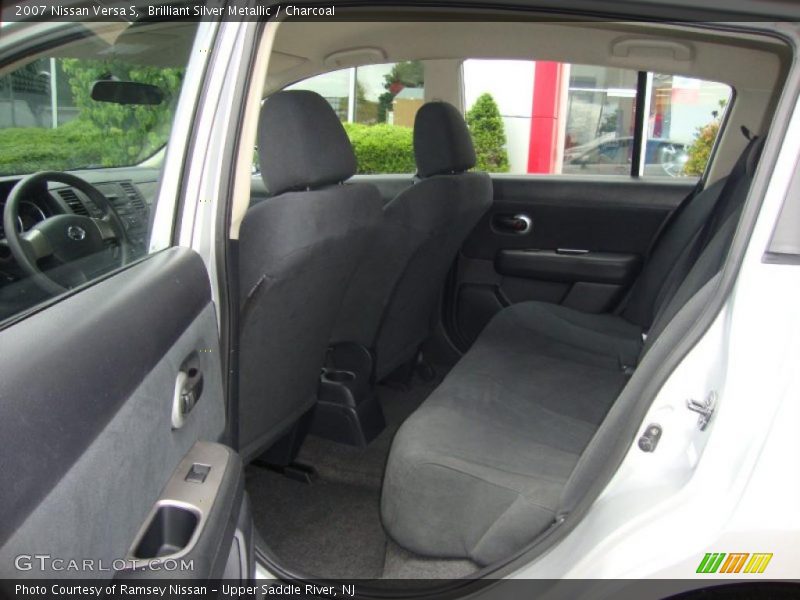 Brilliant Silver Metallic / Charcoal 2007 Nissan Versa S
