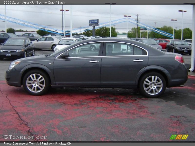 Techno Gray / Black 2009 Saturn Aura XR