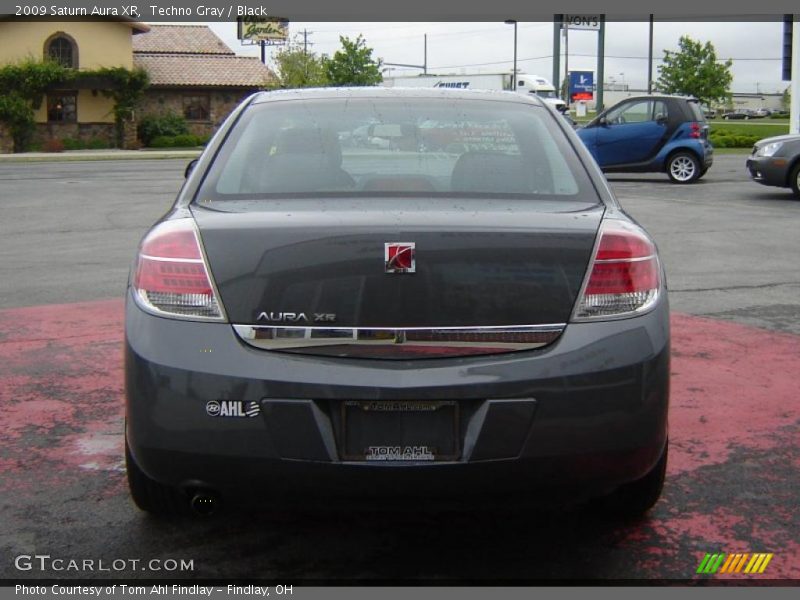 Techno Gray / Black 2009 Saturn Aura XR
