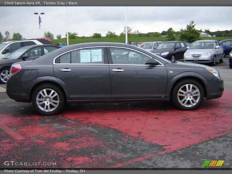 Techno Gray / Black 2009 Saturn Aura XR