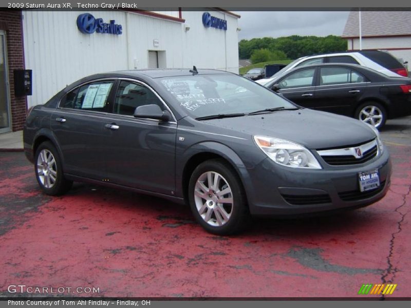 Techno Gray / Black 2009 Saturn Aura XR