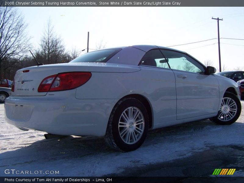 Stone White / Dark Slate Gray/Light Slate Gray 2008 Chrysler Sebring Touring Hardtop Convertible