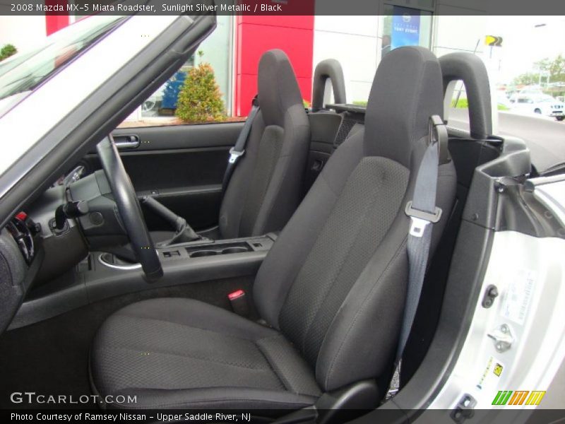  2008 MX-5 Miata Roadster Black Interior