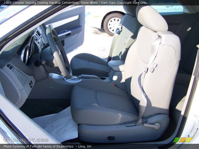 Stone White / Dark Slate Gray/Light Slate Gray 2008 Chrysler Sebring Touring Hardtop Convertible