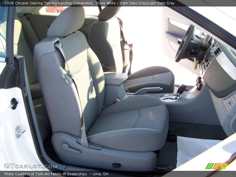 Stone White / Dark Slate Gray/Light Slate Gray 2008 Chrysler Sebring Touring Hardtop Convertible