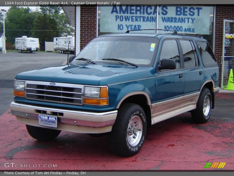 Cayman Green Metallic / Tan 1994 Ford Explorer Eddie Bauer 4x4