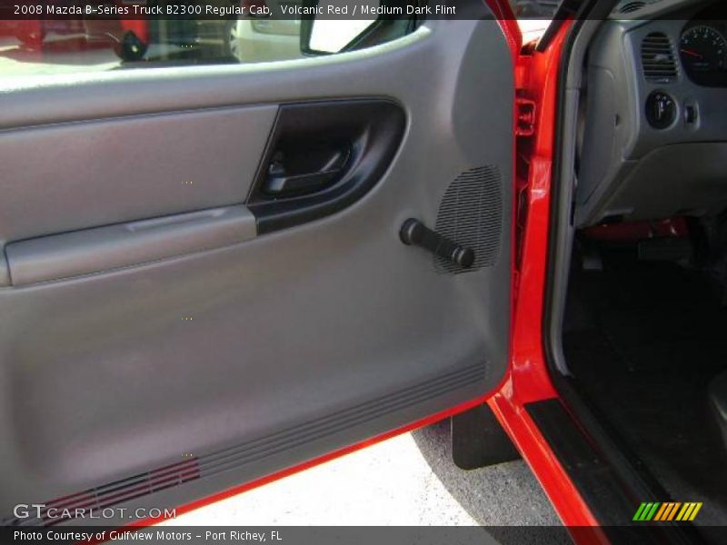 Volcanic Red / Medium Dark Flint 2008 Mazda B-Series Truck B2300 Regular Cab