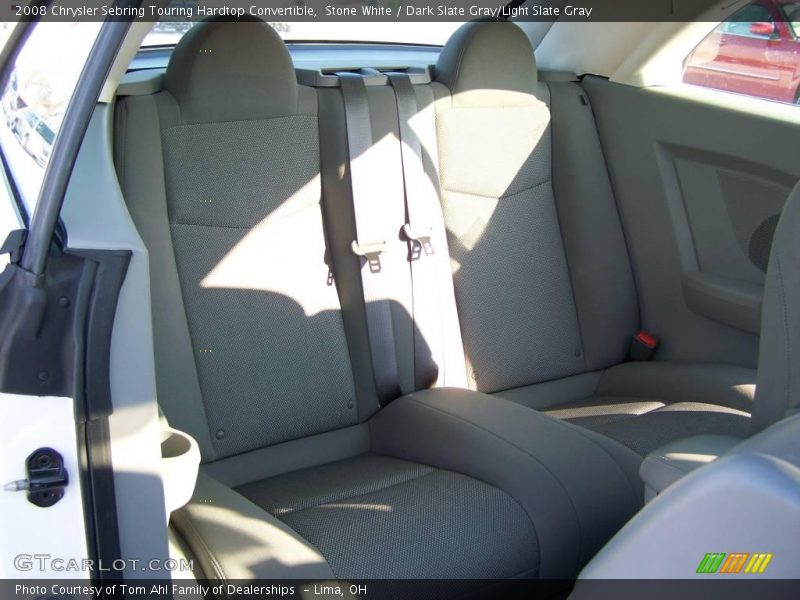 Stone White / Dark Slate Gray/Light Slate Gray 2008 Chrysler Sebring Touring Hardtop Convertible