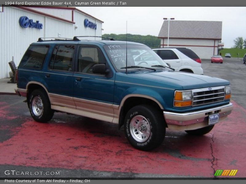 Cayman Green Metallic / Tan 1994 Ford Explorer Eddie Bauer 4x4