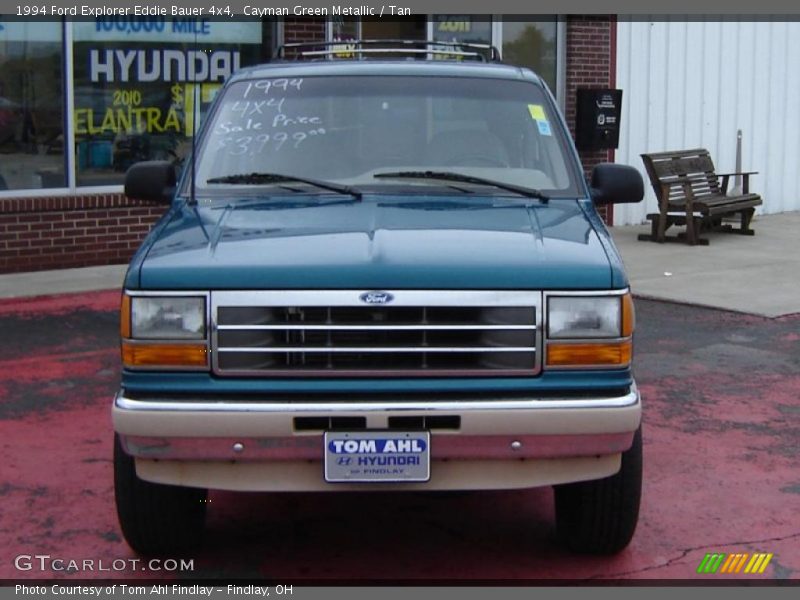 Cayman Green Metallic / Tan 1994 Ford Explorer Eddie Bauer 4x4