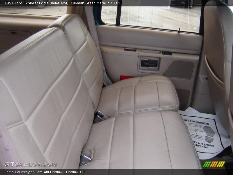 Cayman Green Metallic / Tan 1994 Ford Explorer Eddie Bauer 4x4
