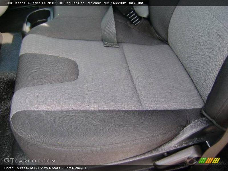 Volcanic Red / Medium Dark Flint 2008 Mazda B-Series Truck B2300 Regular Cab