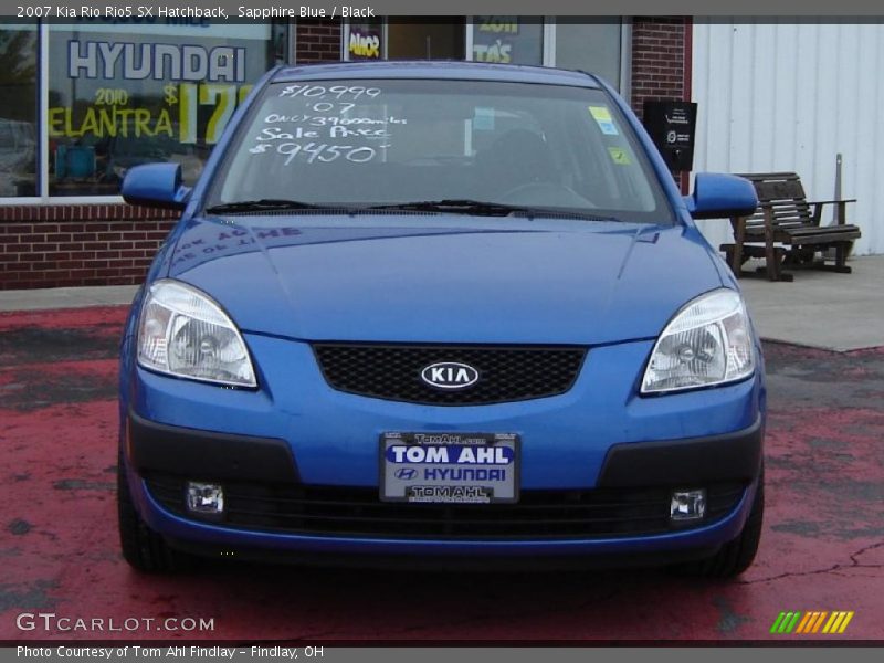 Sapphire Blue / Black 2007 Kia Rio Rio5 SX Hatchback