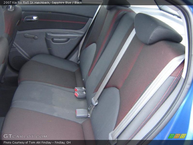 Sapphire Blue / Black 2007 Kia Rio Rio5 SX Hatchback