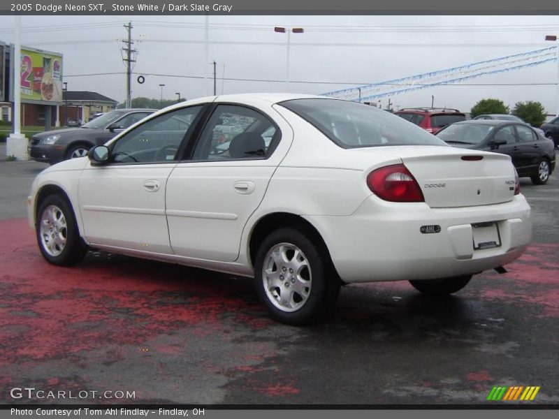 Stone White / Dark Slate Gray 2005 Dodge Neon SXT