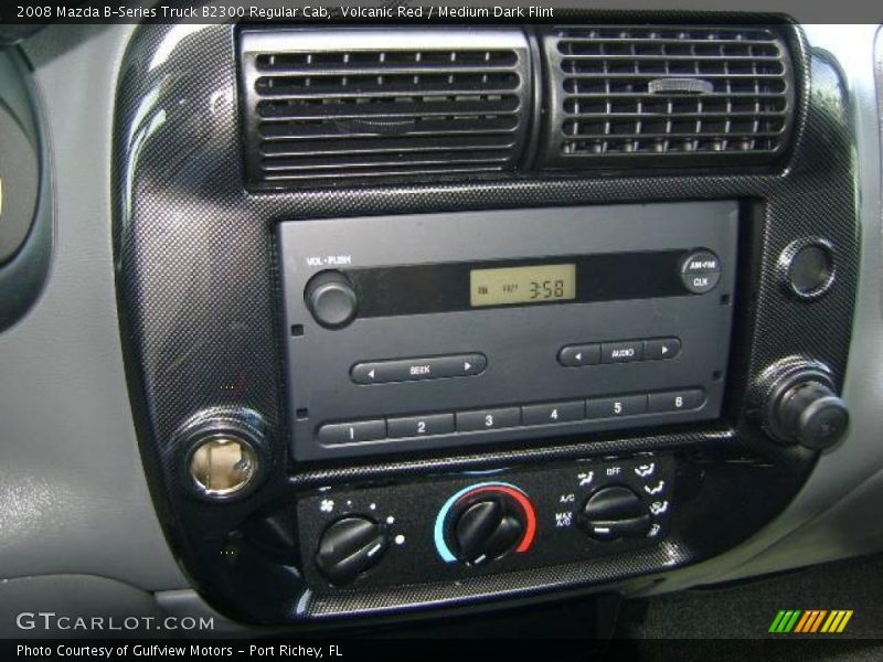 Volcanic Red / Medium Dark Flint 2008 Mazda B-Series Truck B2300 Regular Cab