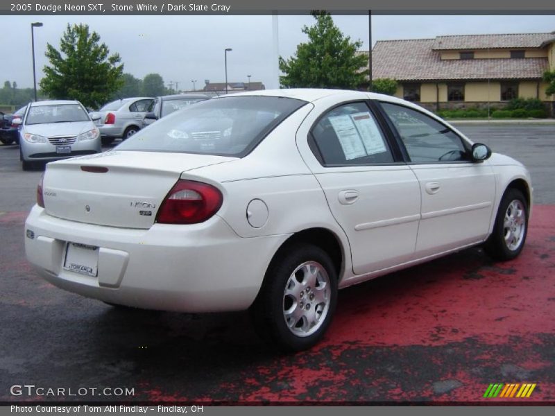 Stone White / Dark Slate Gray 2005 Dodge Neon SXT