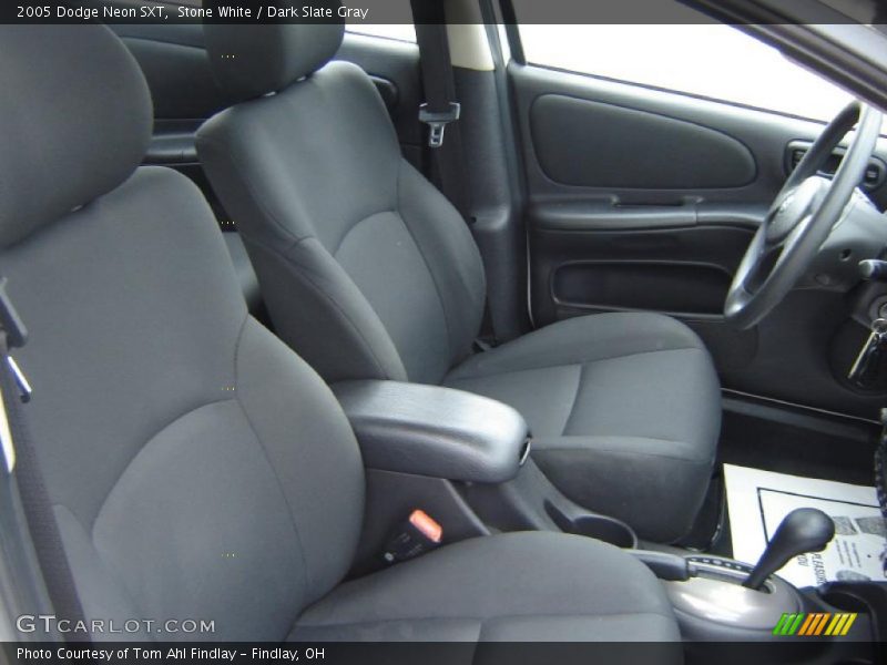 Stone White / Dark Slate Gray 2005 Dodge Neon SXT