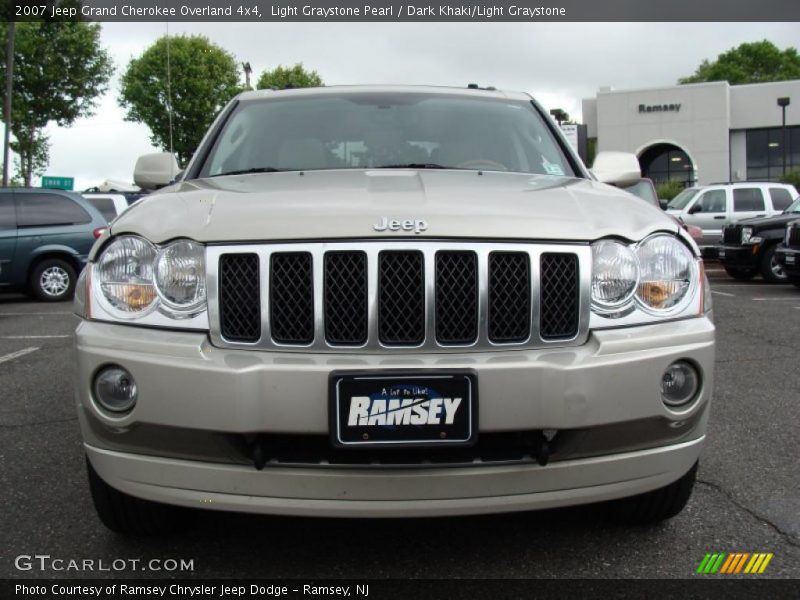 Light Graystone Pearl / Dark Khaki/Light Graystone 2007 Jeep Grand Cherokee Overland 4x4