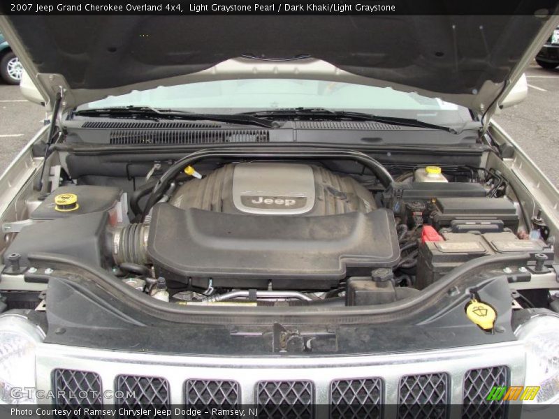 Light Graystone Pearl / Dark Khaki/Light Graystone 2007 Jeep Grand Cherokee Overland 4x4