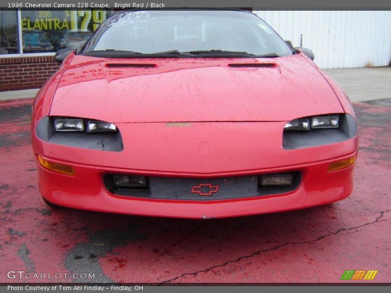 Bright Red / Black 1996 Chevrolet Camaro Z28 Coupe