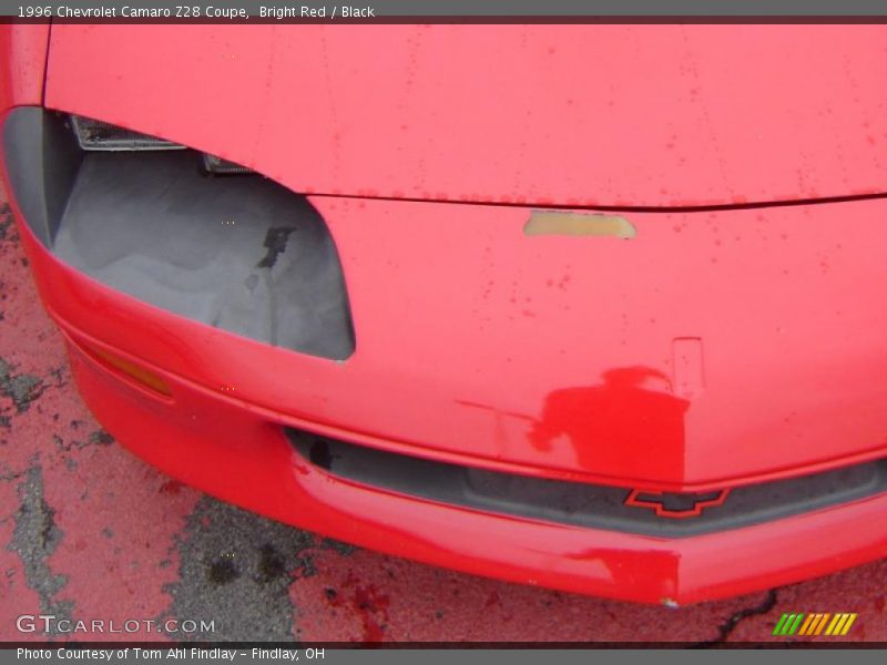 Bright Red / Black 1996 Chevrolet Camaro Z28 Coupe