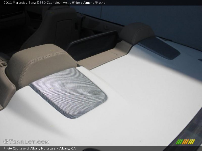 Arctic White / Almond/Mocha 2011 Mercedes-Benz E 350 Cabriolet